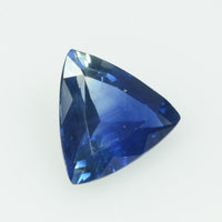 0.79 Cts Natural Blue Sapphire Loose Gemstone Trillion Cut