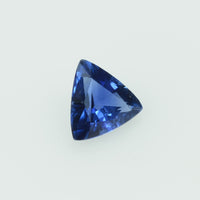 0.26 Cts Natural Blue Sapphire Loose Gemstone Trillion Cut