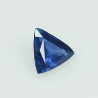 0.35 Cts Natural Blue Sapphire Loose Gemstone Trillion Cut