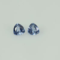 0.45 Cts Natural Fancy Sapphire Loose Gemstone Trillion Cut