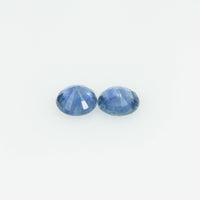 3.7 mm Natural Blue Sapphire Loose Gemstone Round Cut