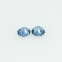 4 mm Natural Blue Sapphire Loose Gemstone Round Cut