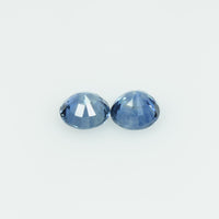 4 mm Natural Blue Sapphire Loose Gemstone Round Cut