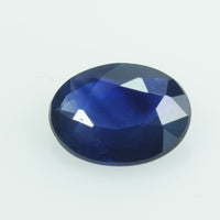 Natural Blue Sapphire Loose Gemstone Oval Cut