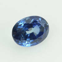 1.04 Cts Natural Blue Sapphire Loose Gemstone Oval Cut AGL Certified