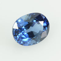 1.07 Cts Natural Blue Sapphire Loose Gemstone Oval Cut AGL Certified