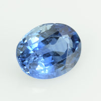 1.13 Cts Natural Blue Sapphire Loose Gemstone Oval Cut AGL Certified