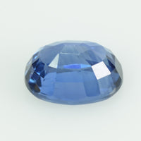 1.35 Cts Natural Blue Sapphire Loose Gemstone Oval Cut AGL Certified