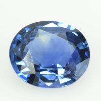1.48 Cts Natural Blue Sapphire Loose Gemstone Oval Cut AGL Certified
