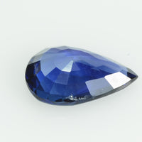 0.93 Cts Natural Blue Sapphire Loose Gemstone Pear Cut