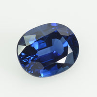 0.98 cts natural blue sapphire loose gemstone oval cut