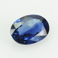 0.85 cts natural blue sapphire loose gemstone oval cut AGL Certified