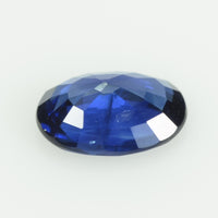 0.85 cts natural blue sapphire loose gemstone oval cut AGL Certified