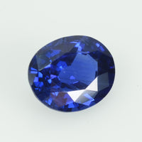 0.89 cts natural blue sapphire loose gemstone oval cut AGL Certified