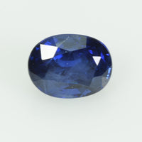 1.02 cts natural blue sapphire loose gemstone oval cut AGL Certified