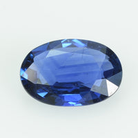 0.85 cts natural blue sapphire loose gemstone oval cut AGL Certified