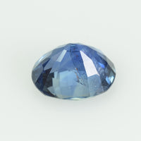 0.85 cts natural blue sapphire loose gemstone oval cut AGL Certified