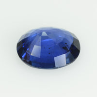 0.89 cts natural blue sapphire loose gemstone oval cut AGL Certified