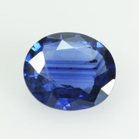 0.89 cts natural blue sapphire loose gemstone oval cut AGL Certified