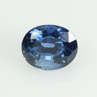 1.00 cts natural blue sapphire loose gemstone oval cut AGL Certified