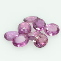 5x4 Natural Thai Ruby Loose Gemstone Oval Cut