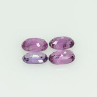 5x3 mm Lot Natural Thai Ruby Loose Gemstone Oval Cut