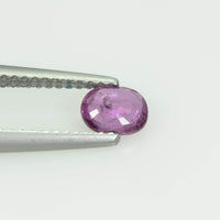 Natural Thai Ruby Loose Gemstone Oval Cut