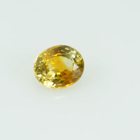 0.46 Cts Natural Yellow Sapphire Loose Gemstone Oval Cut