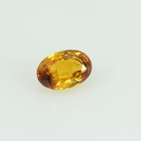 0.47 Cts Natural Yellow Sapphire Loose Gemstone Oval Cut