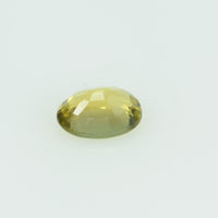 0.46 Cts Natural Yellow Sapphire Loose Gemstone Oval Cut