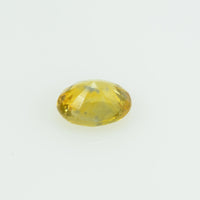 0.45 Cts Natural Yellow Sapphire Loose Gemstone Oval Cut