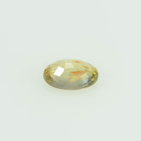 0.39 Cts Natural Yellow Sapphire Loose Gemstone Oval Cut