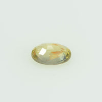 0.43 Cts Natural Yellow Sapphire Loose Gemstone Oval Cut