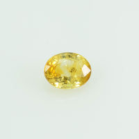Natural Yellow Sapphire Loose Gemstone Oval Cut