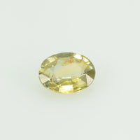Natural Yellow Sapphire Loose Gemstone Oval Cut