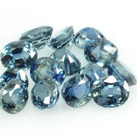 6x5 Natural Calibrated Blue Sapphire Loose Gemstone Oval Cut