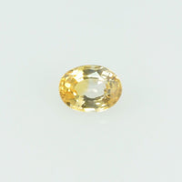 Natural Yellow Sapphire Loose Gemstone Oval Cut
