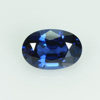 1.43 cts Natural Blue Sapphire Loose Gemstone Oval Cut