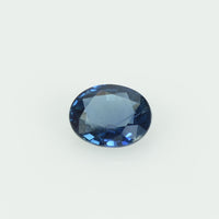 0.56 cts natural blue sapphire loose gemstone oval cut