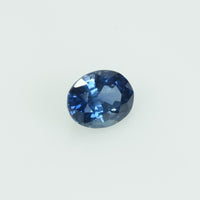 0.61 cts natural blue sapphire loose gemstone oval cut
