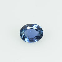 0.69 cts natural blue sapphire loose gemstone oval cut