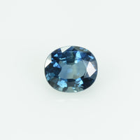 0.81 cts natural blue sapphire loose gemstone oval cut