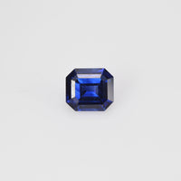 0.68 cts Natural Blue Sapphire Loose Gemstone Emerald Cut