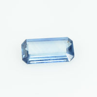 0.65 cts Natural Blue Sapphire Loose Gemstone Emerald Cut
