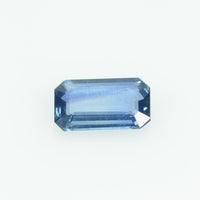 0.72 cts Natural Blue Sapphire Loose Gemstone Emerald Cut