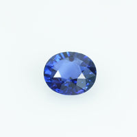 0.64 cts natural blue sapphire loose gemstone oval cut