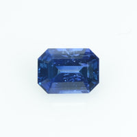 1.13 cts Natural Blue Sapphire Loose Gemstone Emerald Cut
