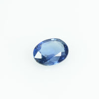 0.43 cts natural blue sapphire loose gemstone oval cut