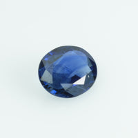0.96 Cts Natural Blue sapphire loose gemstone oval cut