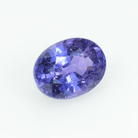 2.20 Cts Unheated Natural Purple Sapphire Loose Gemstone Oval Cut